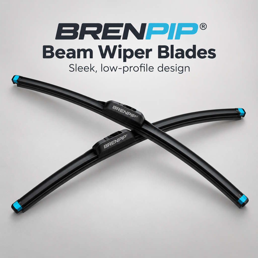 BRENPIP® Beam Wiper Blades – Sleek Front Windshield Pair