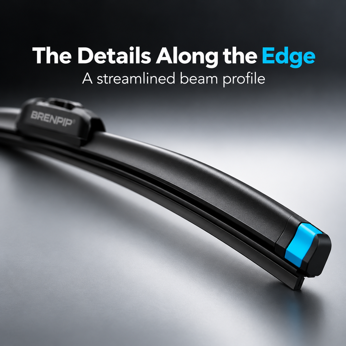 BRENPIP® Beam Wiper Blades – Sleek Front Windshield Pair