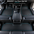 BRENPIP® Car Floor Mat Set – 3-Piece Front & Rear Mats